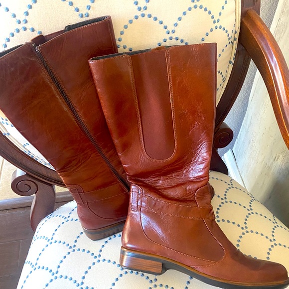 Naot Viento Leather Riding Boot Worn Once - Picture 1 of 6